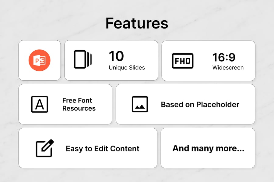 商业议程演示文稿PPT模板 (PPTX,PPT)