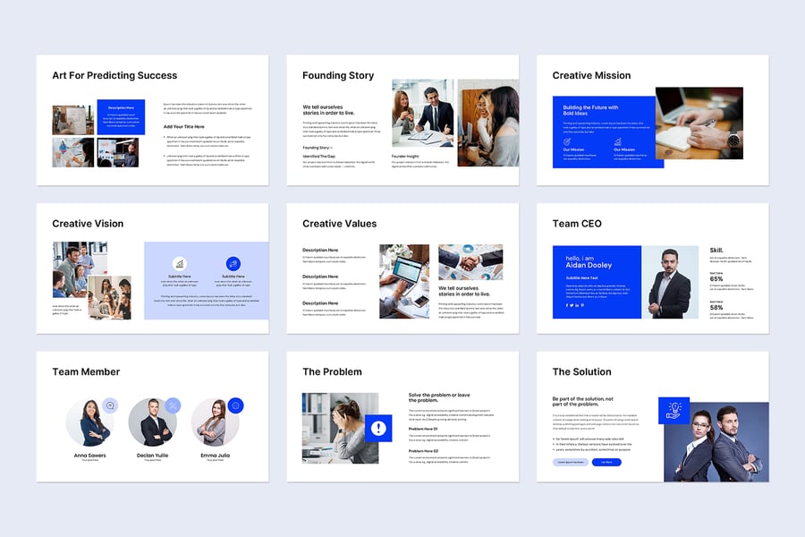 创意提案PPT模板 (PPTX)