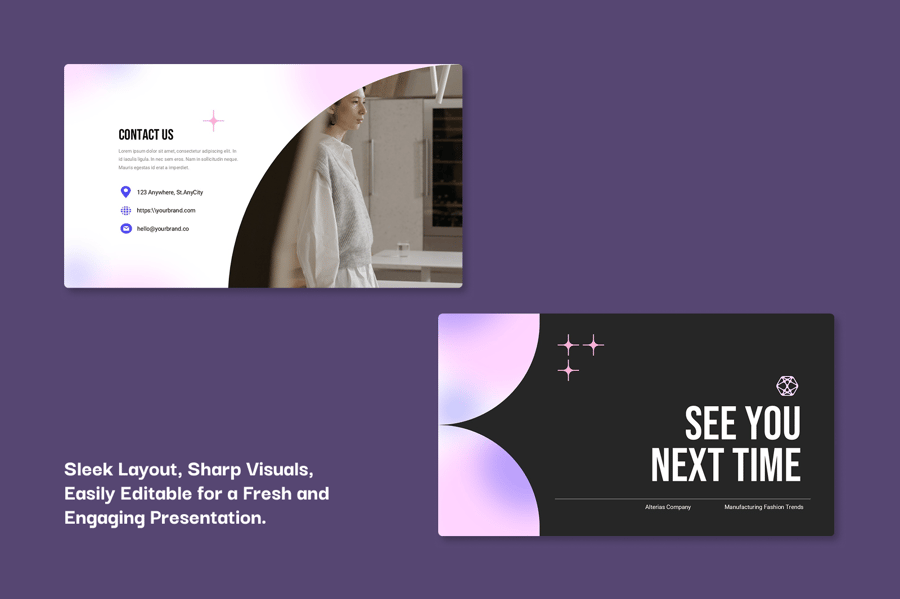 品牌指南PPT模板 (PPTX)