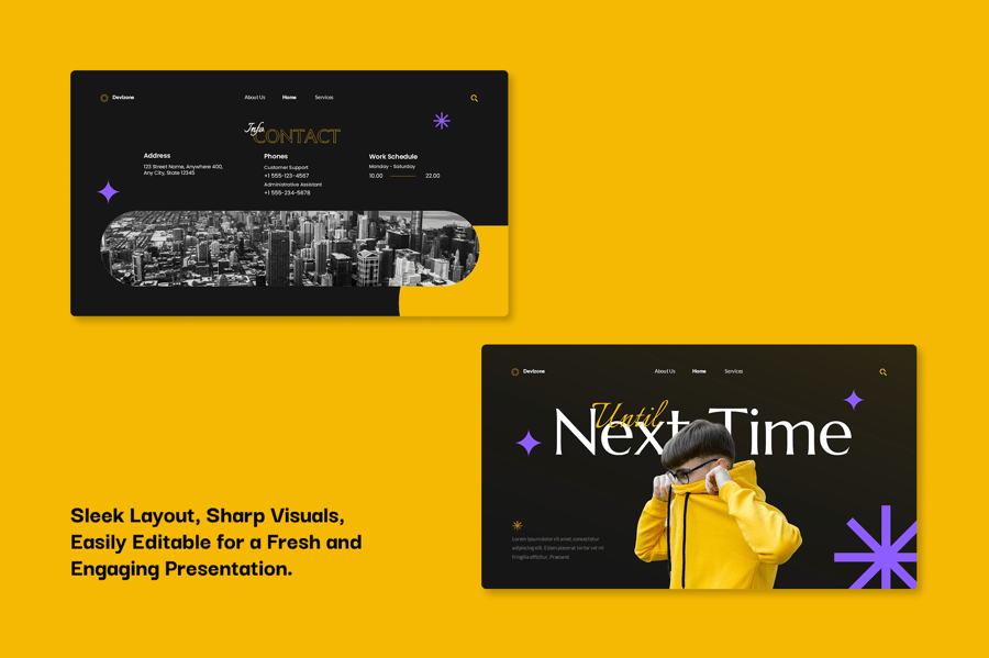 代理创意演示模板PPT模板 (PPTX)