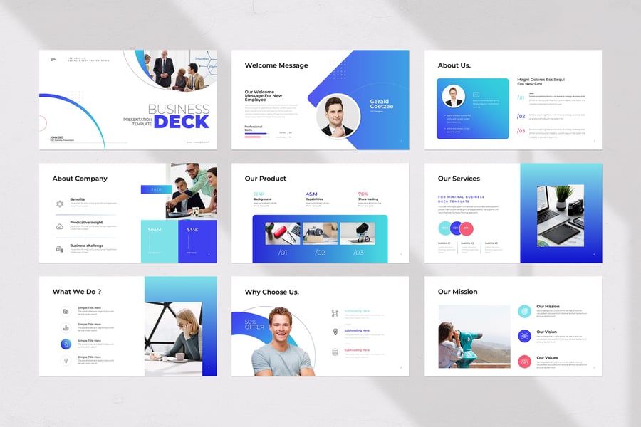 商务路演PPT模板 (PPTX)