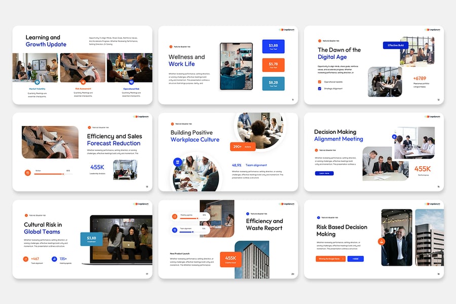 公司会议PPT模板 (PPTX)