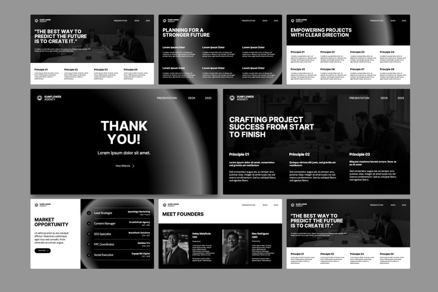 项目建议PPT模板 (PPTX)