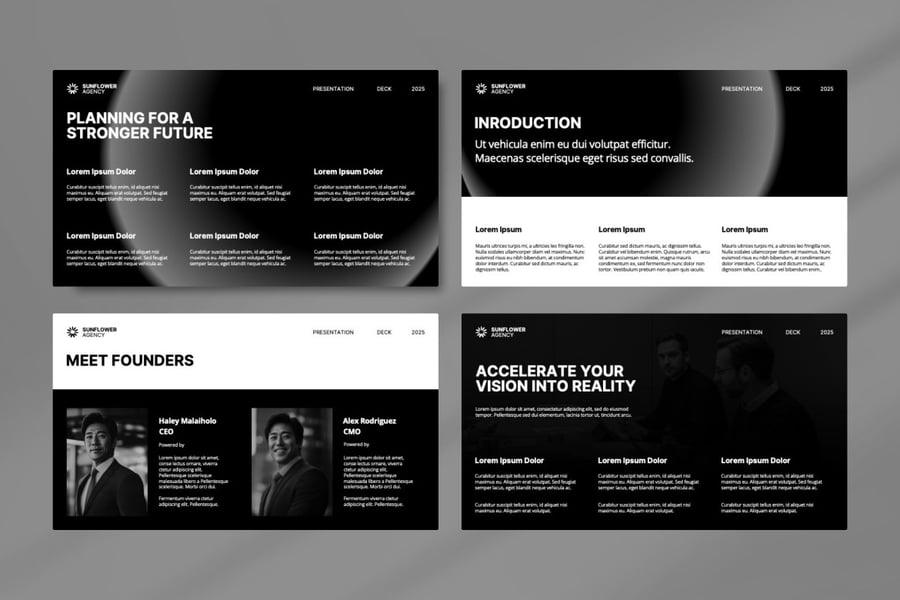 项目建议PPT模板 (PPTX)