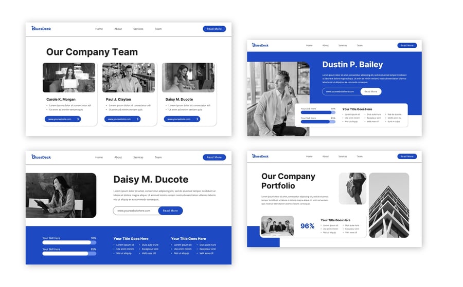 业务介绍PPT模板 (PPT,PPTX)