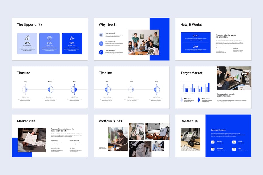 创意提案PPT模板 (PPTX)