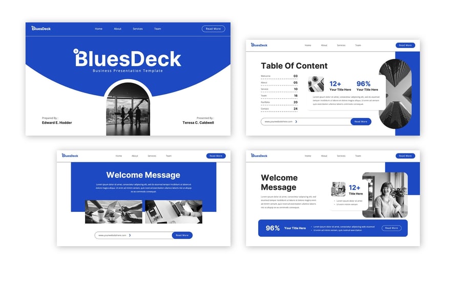 业务介绍PPT模板 (PPT,PPTX)