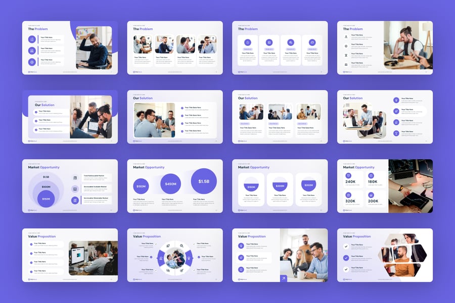 商业路演PPT模板 (PPTX)