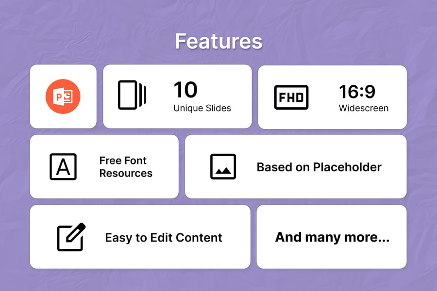维恩图演示文稿PPT模板 (PPTX,PPT)