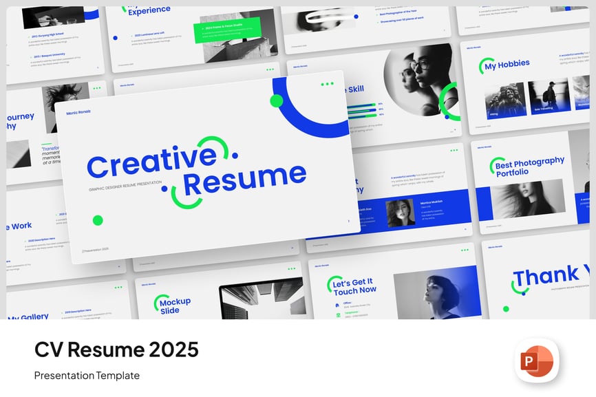 简历PPT模板 (PPTX)