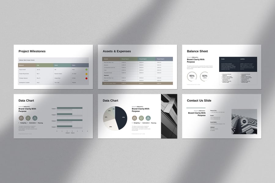 业务项目提案PPT模板 (PPTX)