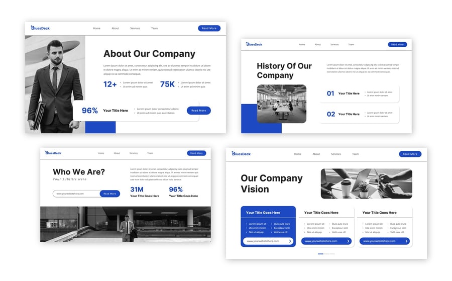 业务介绍PPT模板 (PPT,PPTX)