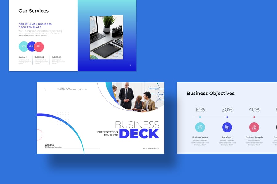 商务路演PPT模板 (PPTX)