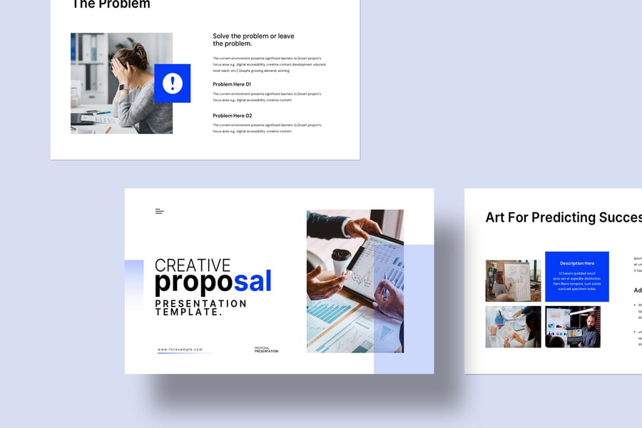 创意提案PPT模板 (PPTX)