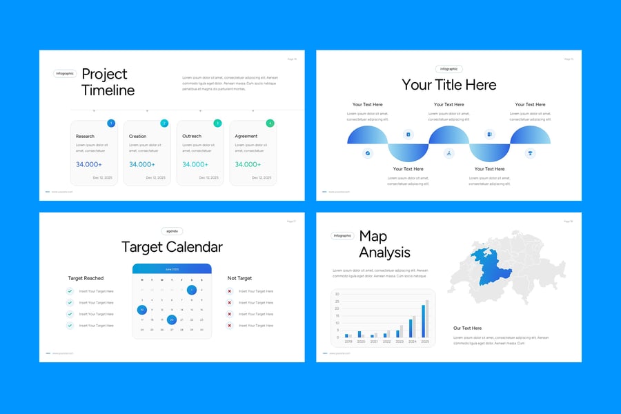 电源技术PPT模板 (PPTX)