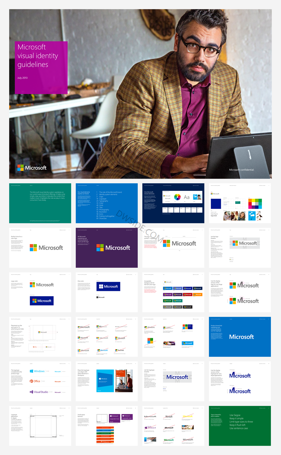 世界五百强微软VI品牌系统.pdf