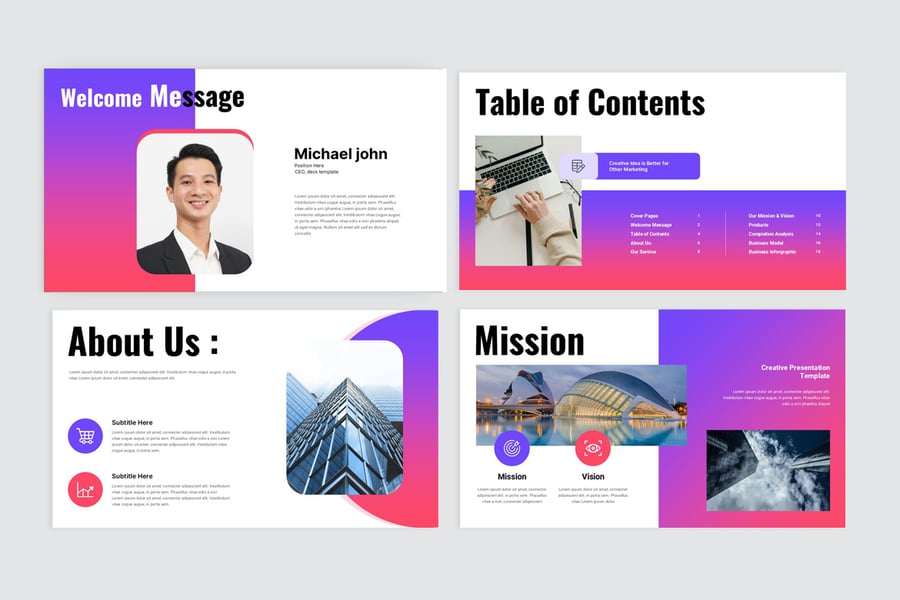 企业商务路演PPT模板 (PPTX)