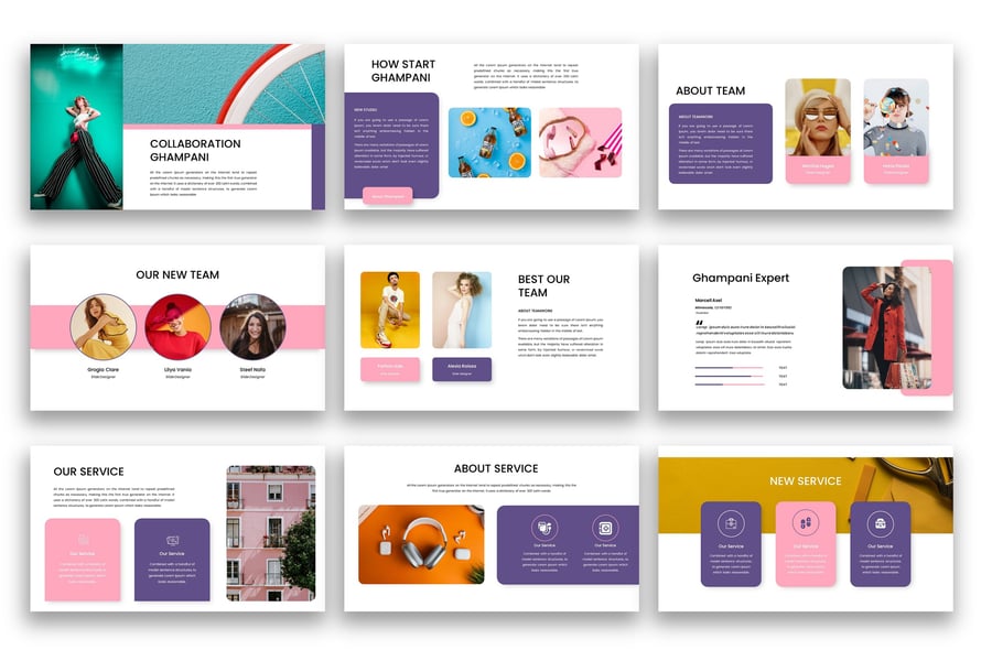 创意业务PPT模板 (PPTX)