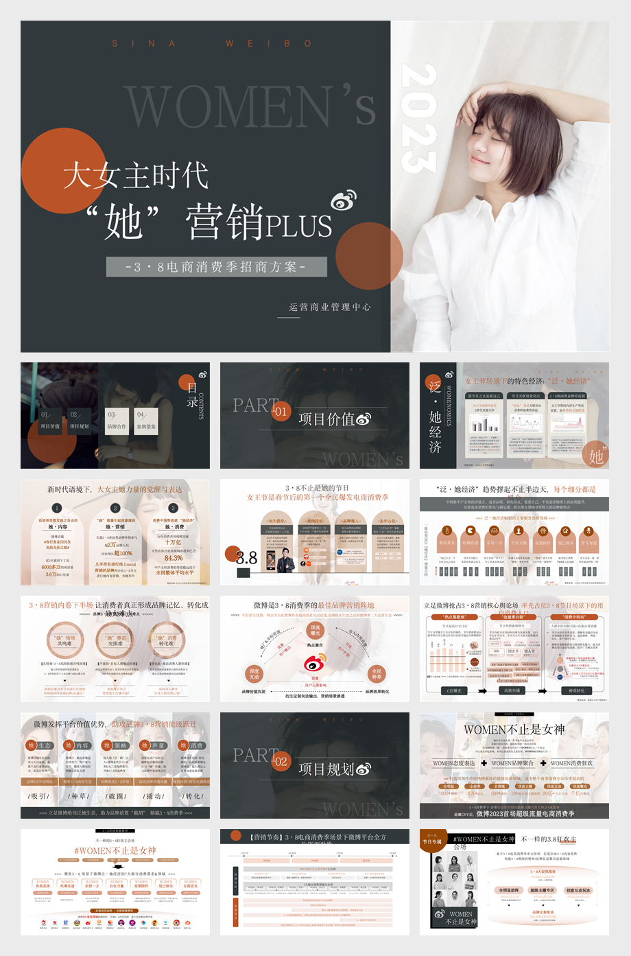【通发】2023大女主时代“她”营销PLUS-3·8电商消费季招商方案.pdf