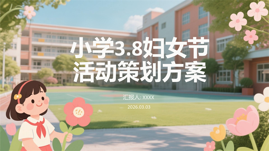 小学3.8妇女节活动策划方案.pptx