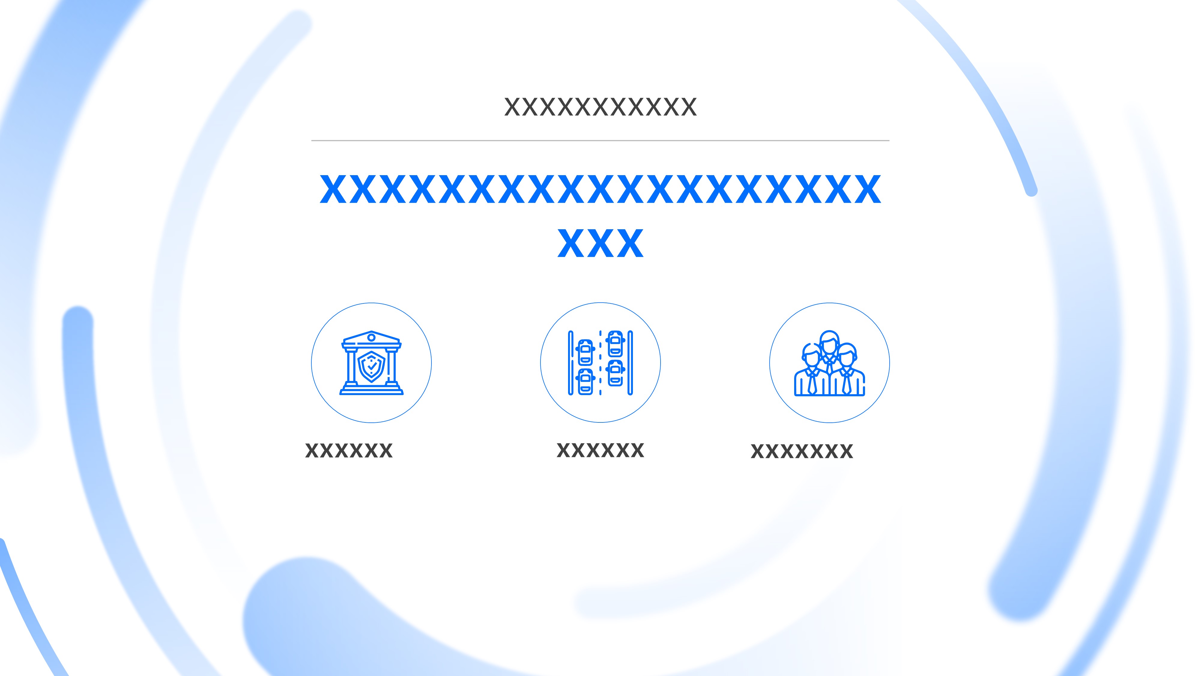 三段式内容排版PPT模板