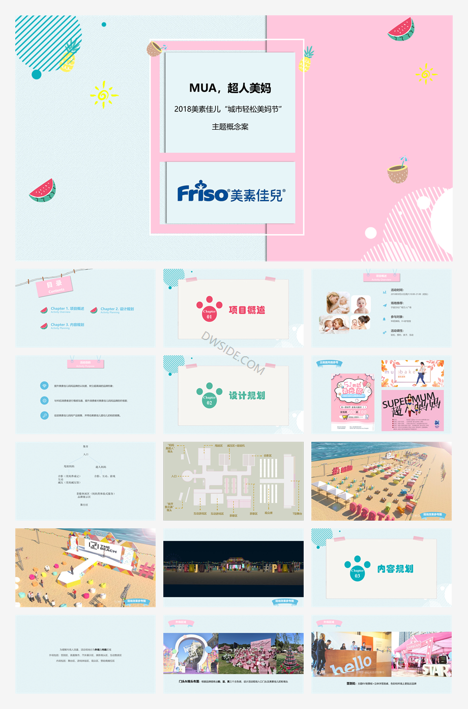 2018美素佳儿城市轻松美妈节主题概念案.pptx