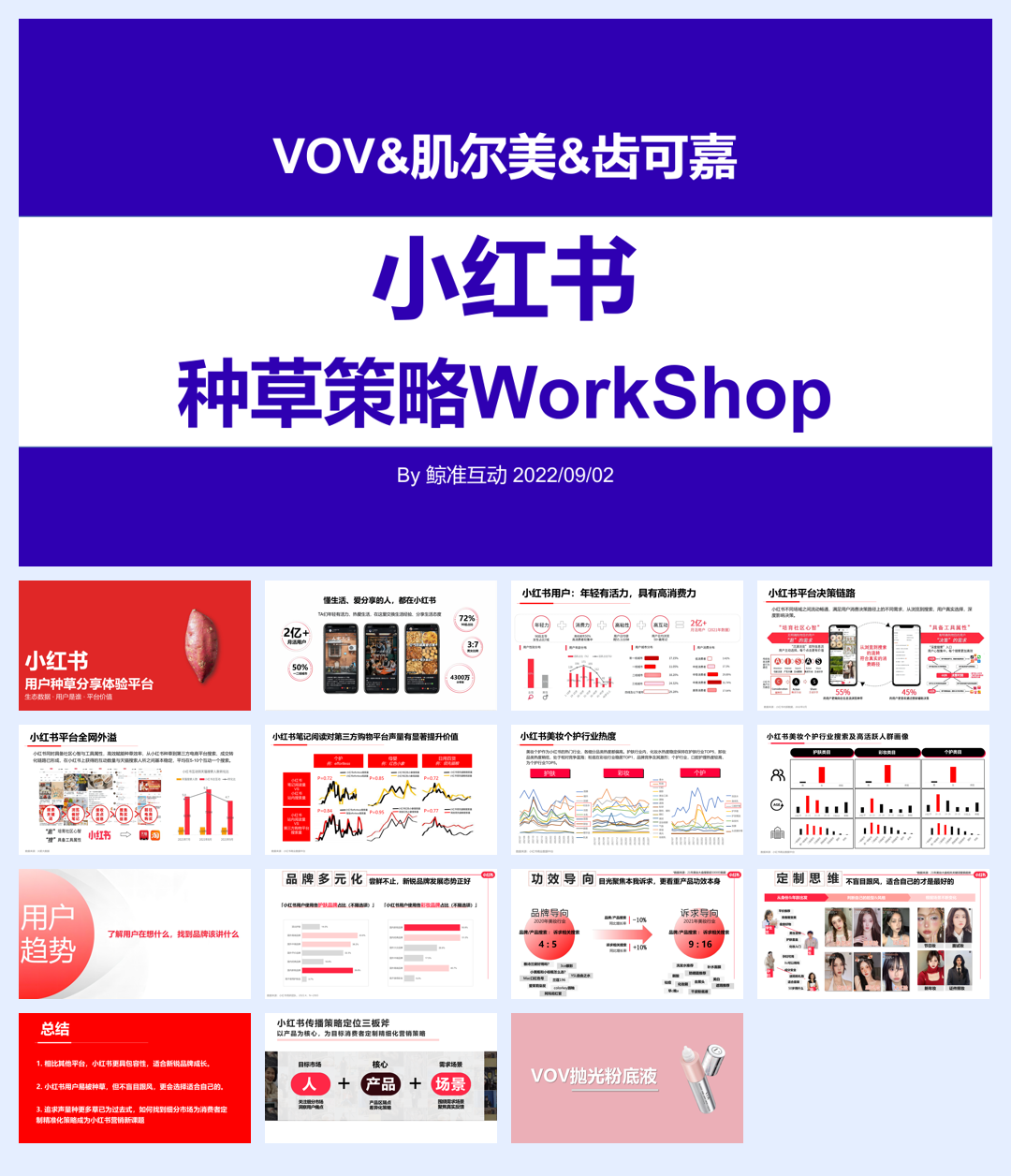 VOV&肌尔美&齿可嘉小红书传播策略Demo（鲸准互动）.pdf