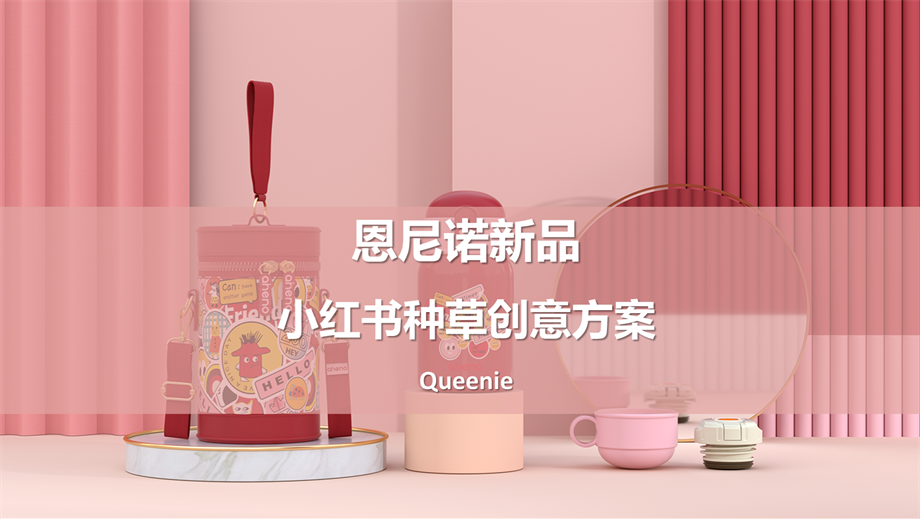 母婴水杯类小红书线上营销种草方案.pptx