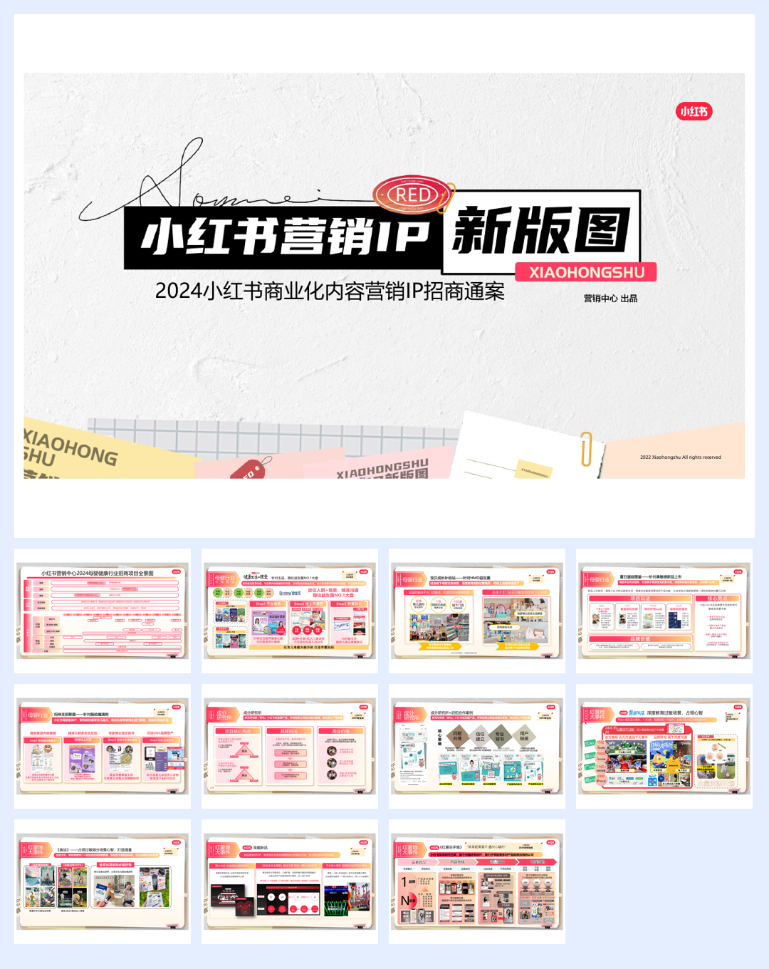 小红书2024年母婴类客户IP推荐.pdf