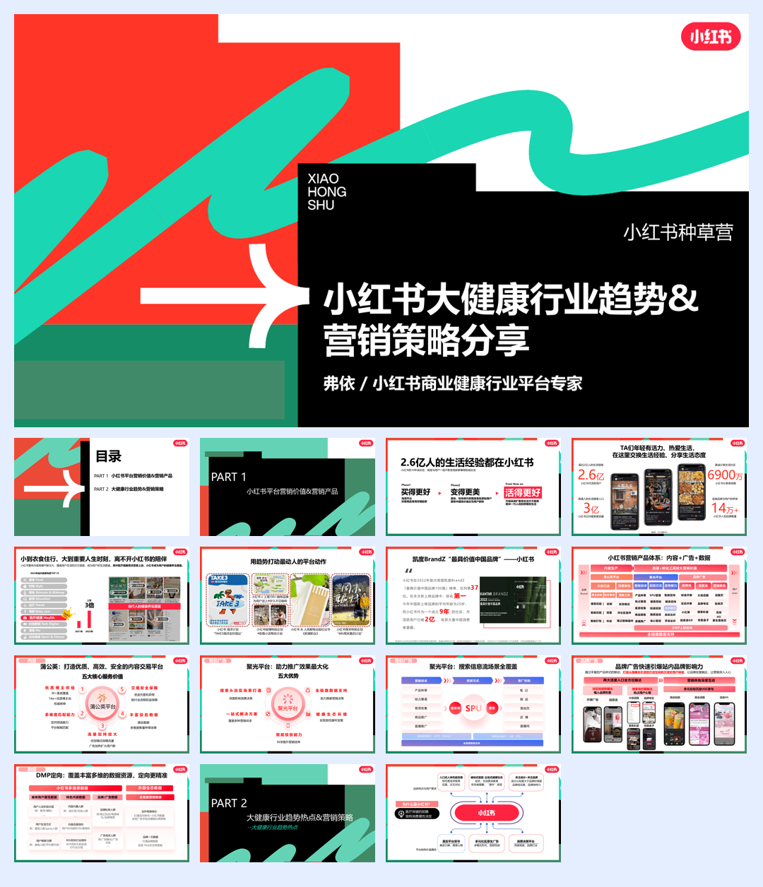 小红书大健康行业营销通案.pdf