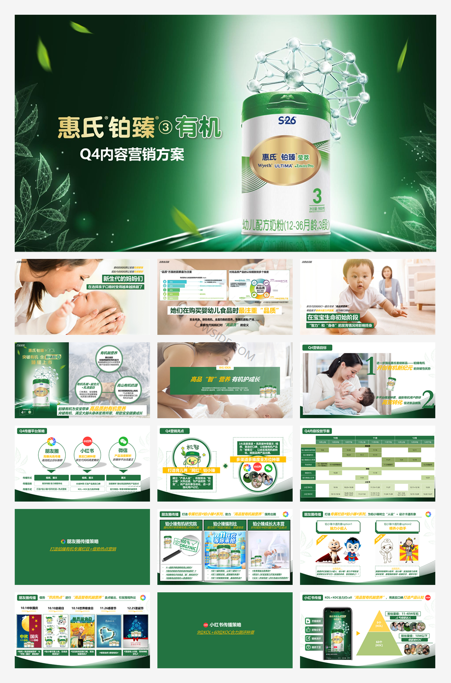 婴幼儿配方奶粉品牌Q4营销方案【母婴】【奶粉季度营销】【种草营销】.pptx