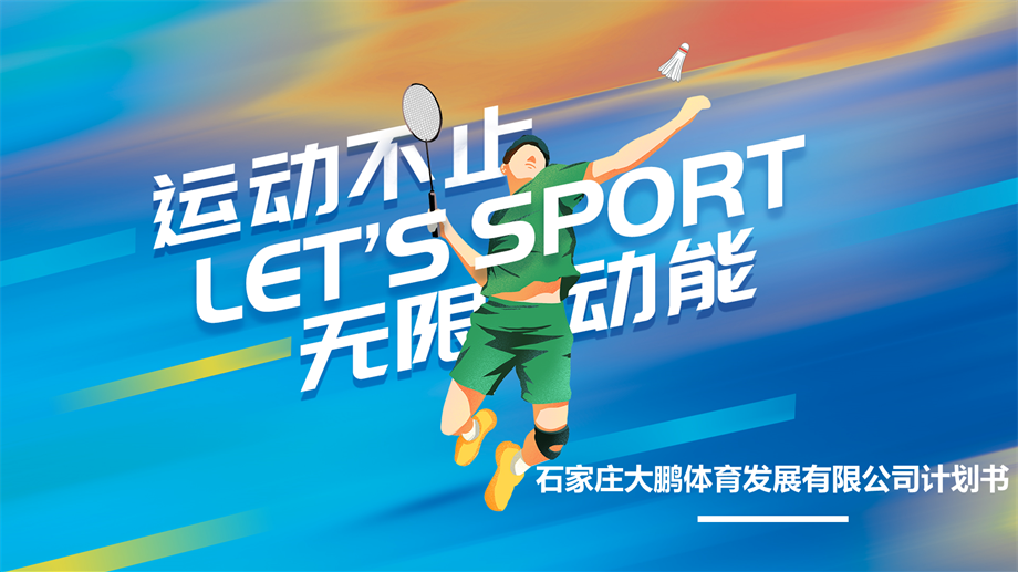 大鹏体育发展有限公司计划书.pptx