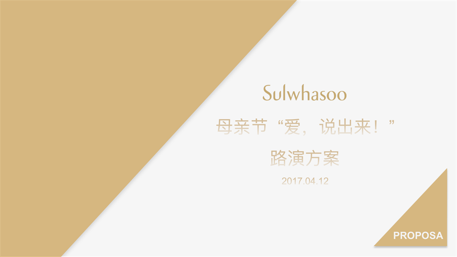 雪花秀母亲节路演方案.pdf