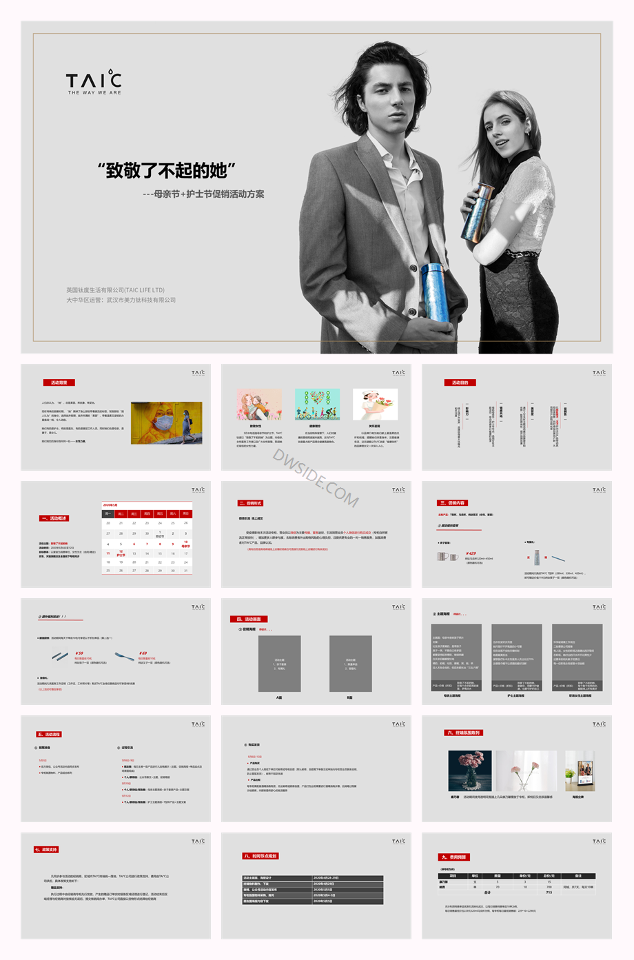 TAI℃母亲节促销活动方案.pptx