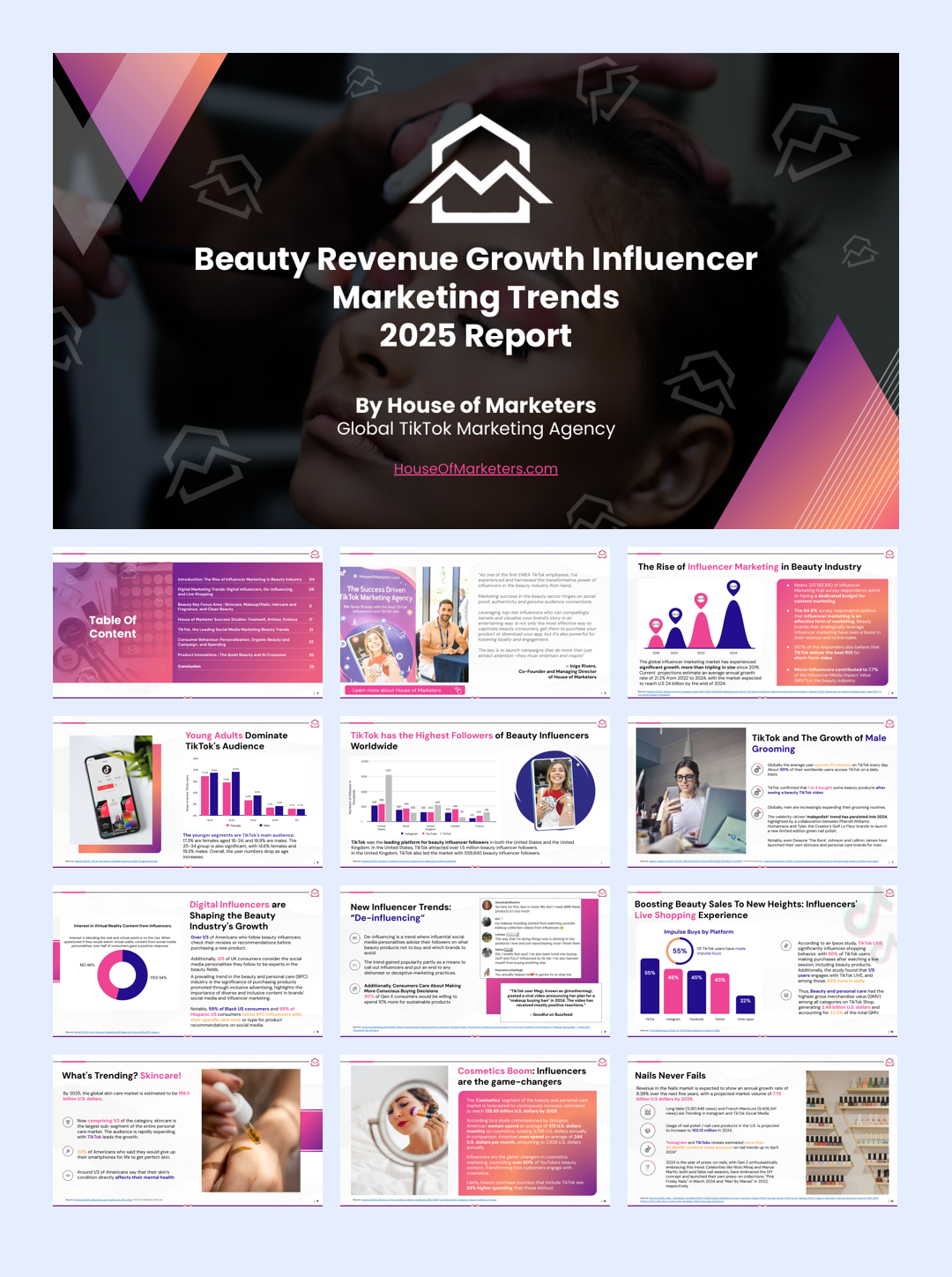 英文【House of Marketers】2025年美容行业网红营销趋势报告-32页.pdf