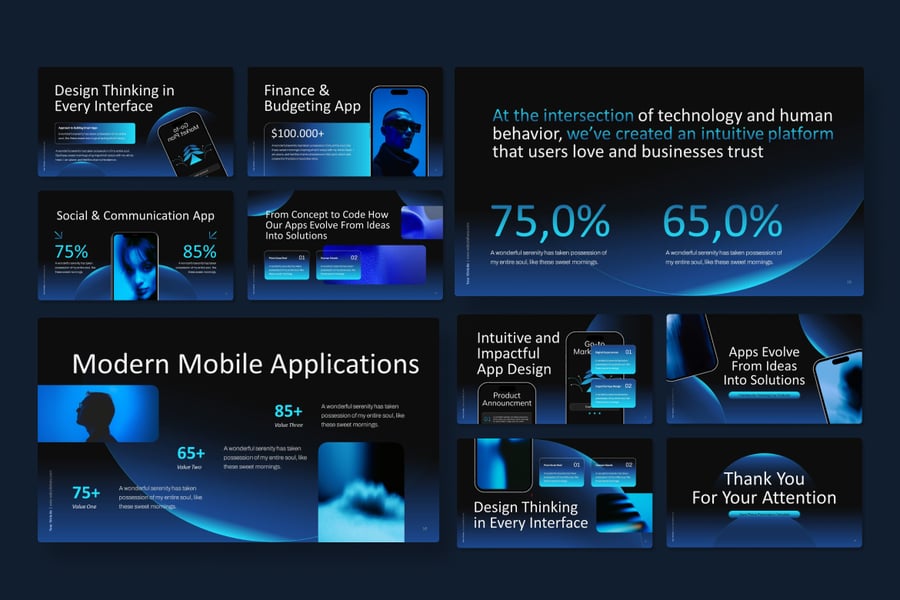APP介绍应用程序演示文稿PPT模板 (PPTX)