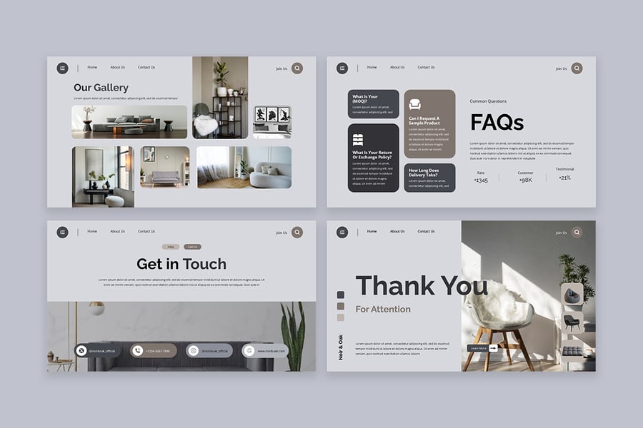 产品目录演示文稿PPT模板 (PPT,PPTX)