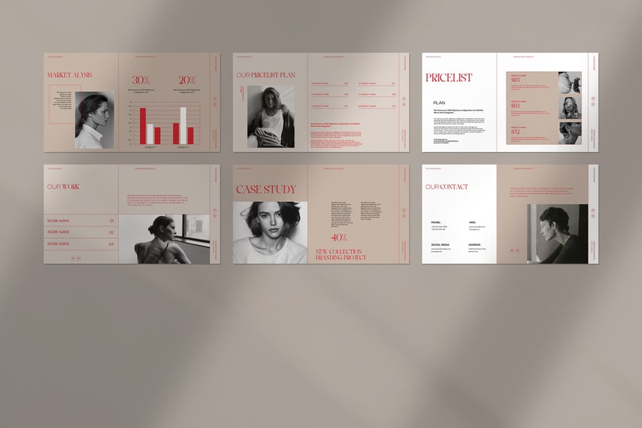 营销建议PPT模板 (PPTX)