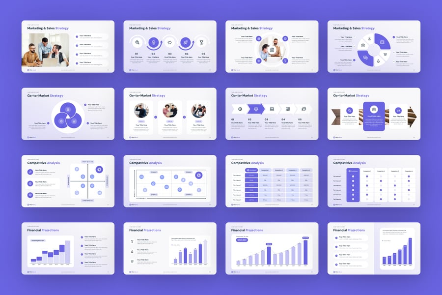 路演PPT模板 (PPTX)