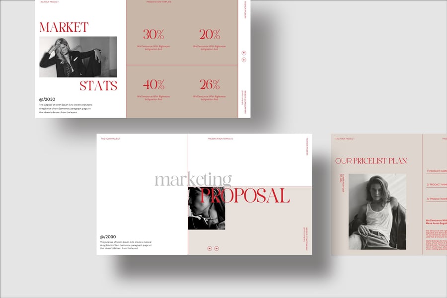 营销建议PPT模板 (PPTX)