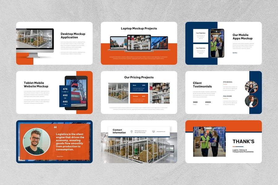 物流、配送和运输