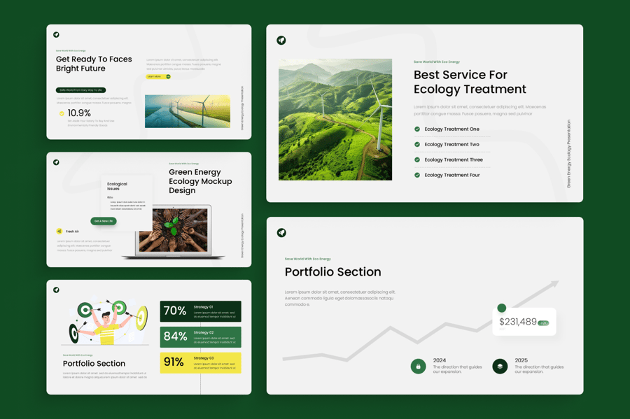 生态环境PPT模板 (PPTX)