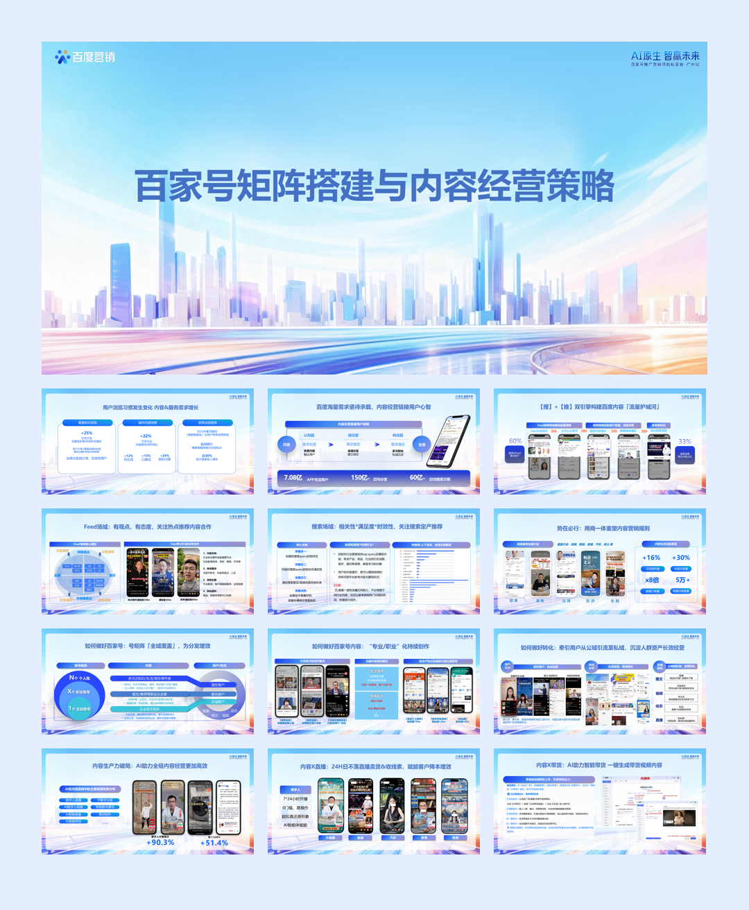 2026百家号推广营销领航私享会峰会PPT资料包（90页）