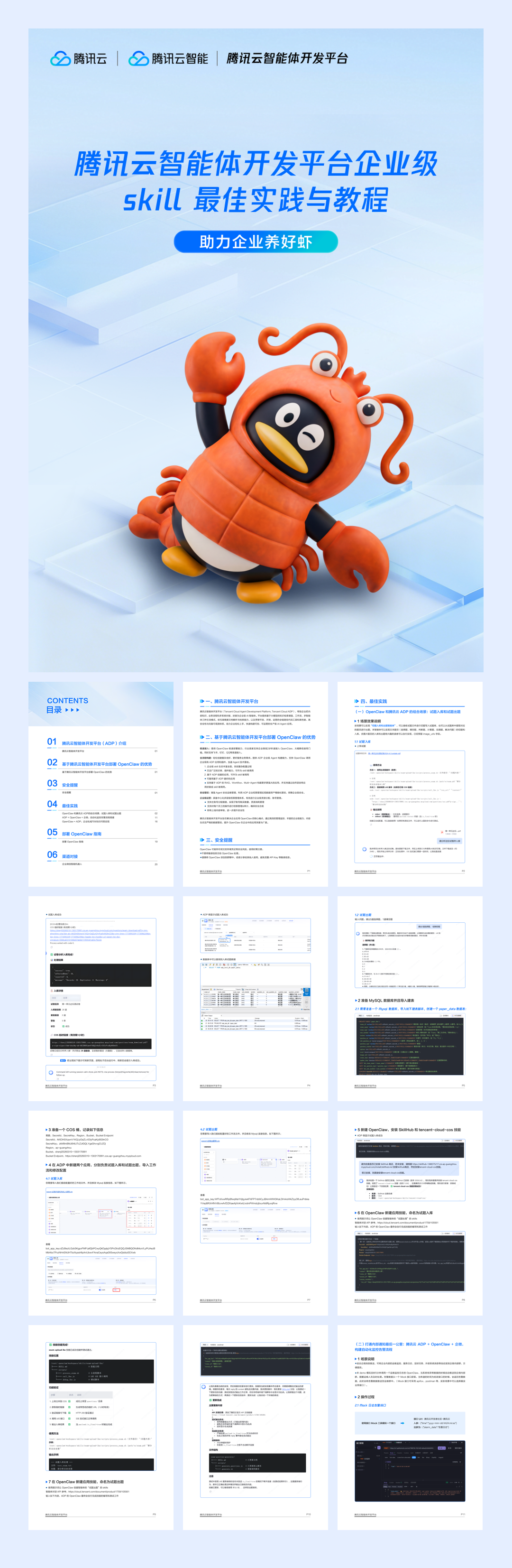 腾讯_【腾讯云智能体开发平台】OpenClaw 企业级 Skill-25页.pdf