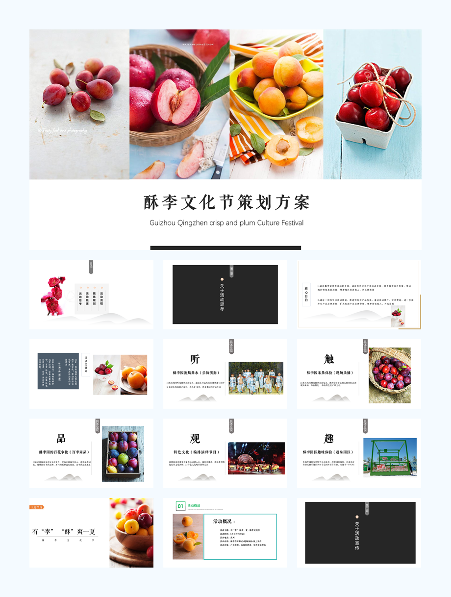 酥李文化节活动策划方案.pptx