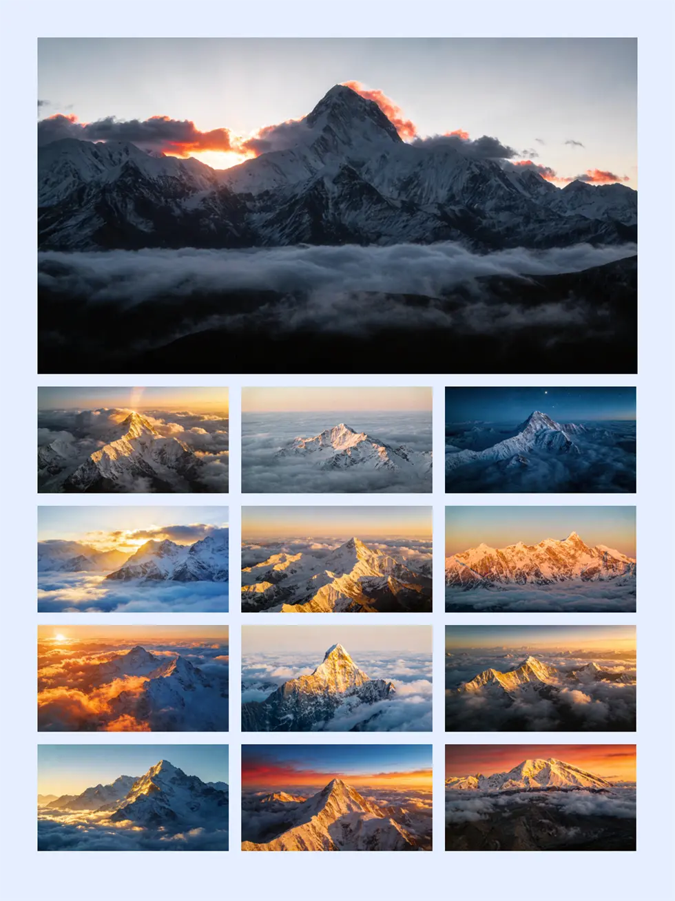 用AI自动做了100张山峰，全部免费下载！【SY18】