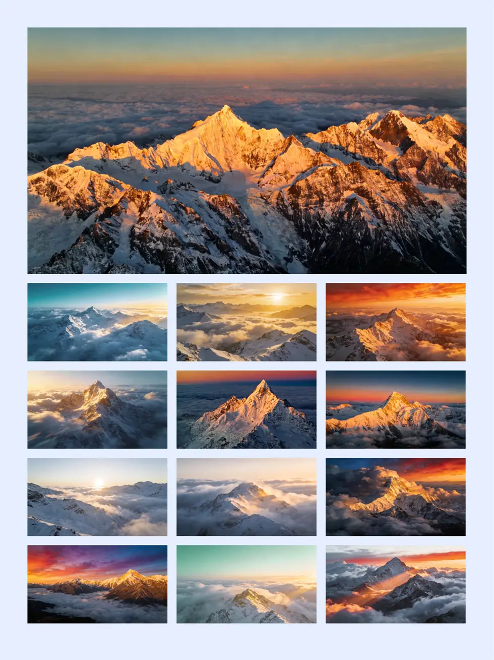 用AI自动做了100张山峰，全部免费下载！【SY18】