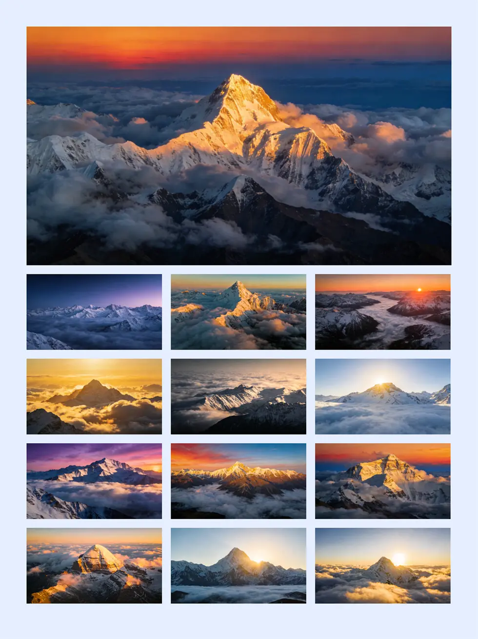 用AI自动做了100张山峰，全部免费下载！【SY18】