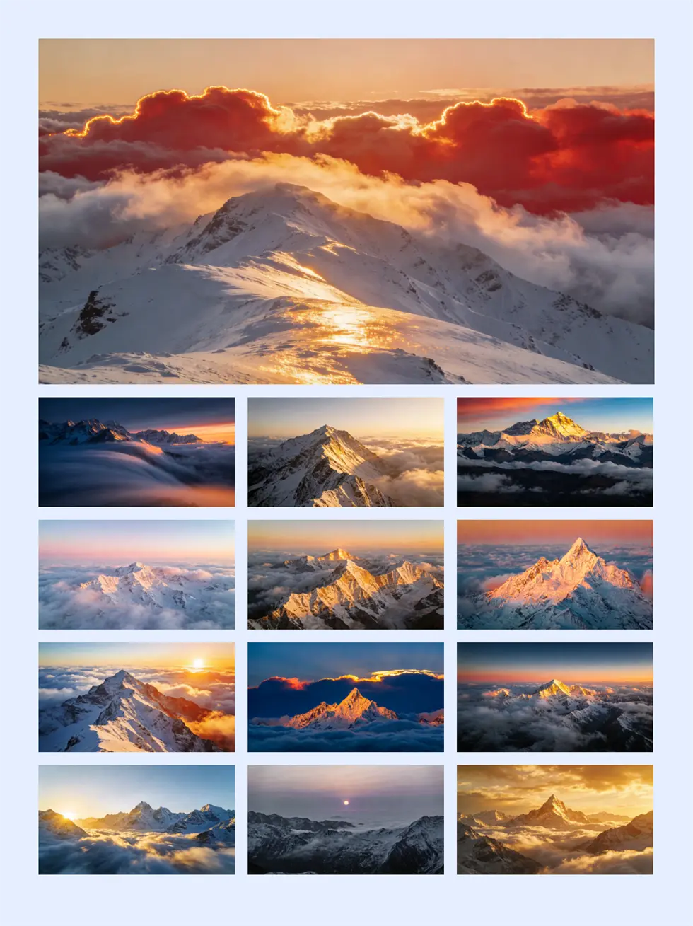 用AI自动做了100张山峰，全部免费下载！【SY18】