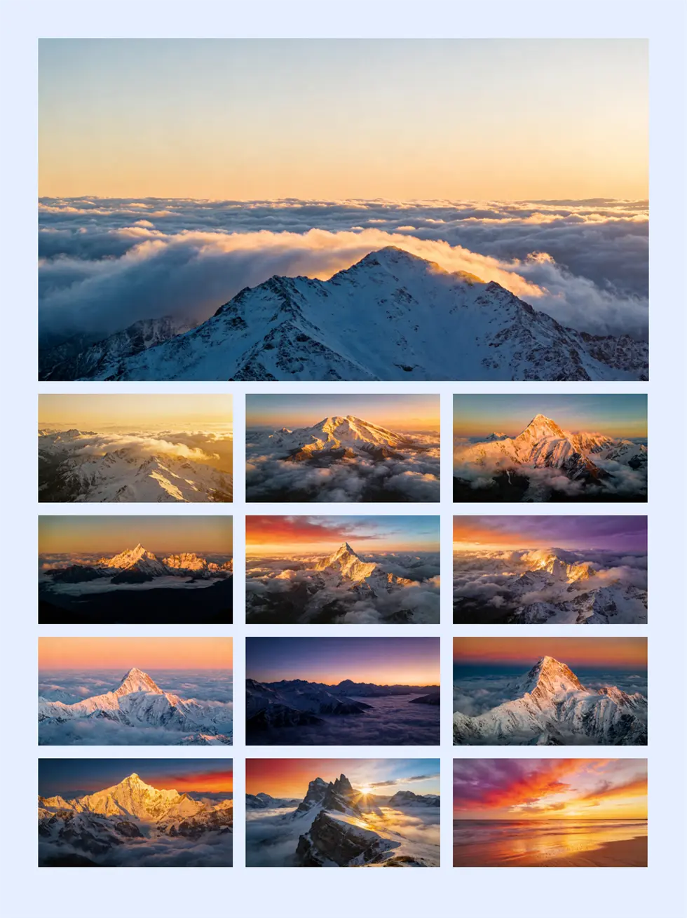 用AI自动做了100张山峰，全部免费下载！【SY18】